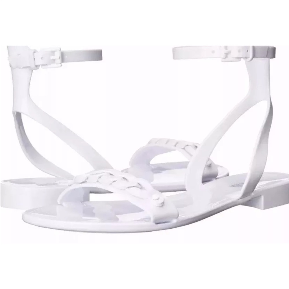 White MICHAEL KORS women's WYNNE JELLY